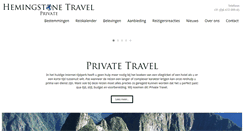 Desktop Screenshot of hemingstonetravel.com